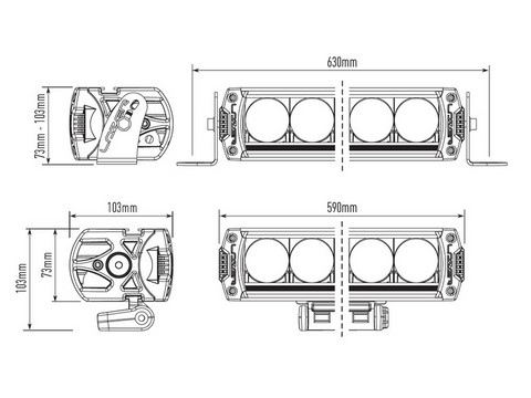 00R12-G2-SV-B, Triple-R Gen 2 1250 Smartview 6