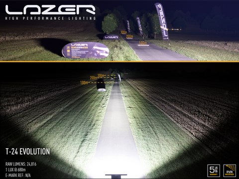 T evolution lazer lamps 24 LED belgique 8