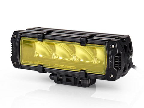 R900k, objectif cannelé jaune lazer, éclatement faisceau