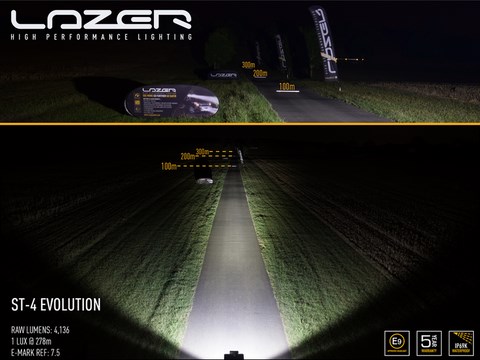 Lazer lamps ST evolution led  LED belgique barre lampe 7